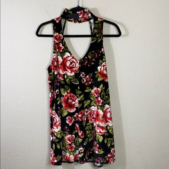 Show Me Your Mumu Floral Halter Dress - Picture 2 of 13